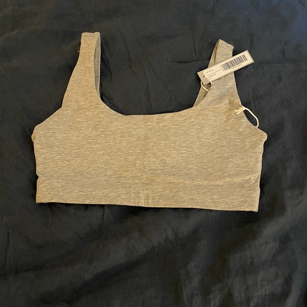 Everlane XS Sports Bras. Lot of 3: Gray, Black, and Tan